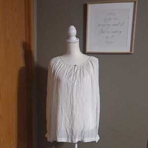 a.n.a Cream Women's Blouse